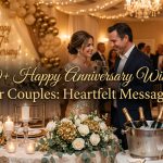 570+ Happy Anniversary Wishes for Couples: Heartfelt Messages.