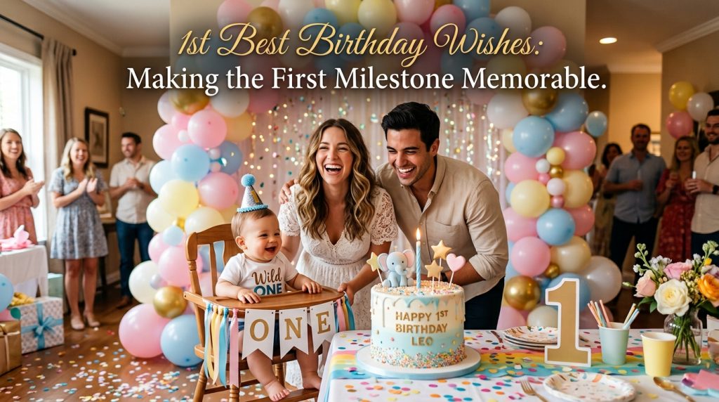 1st Birthday Wishes  