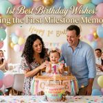 1st Best Birthday Wishes: Making the First Milestone Memorable.