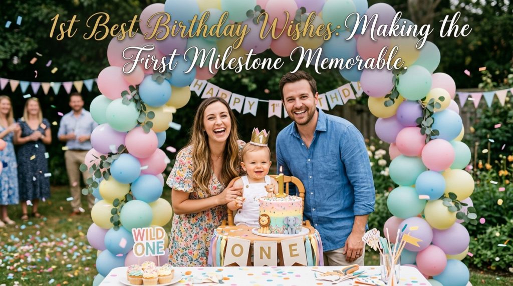 1st Birthday Wishes  