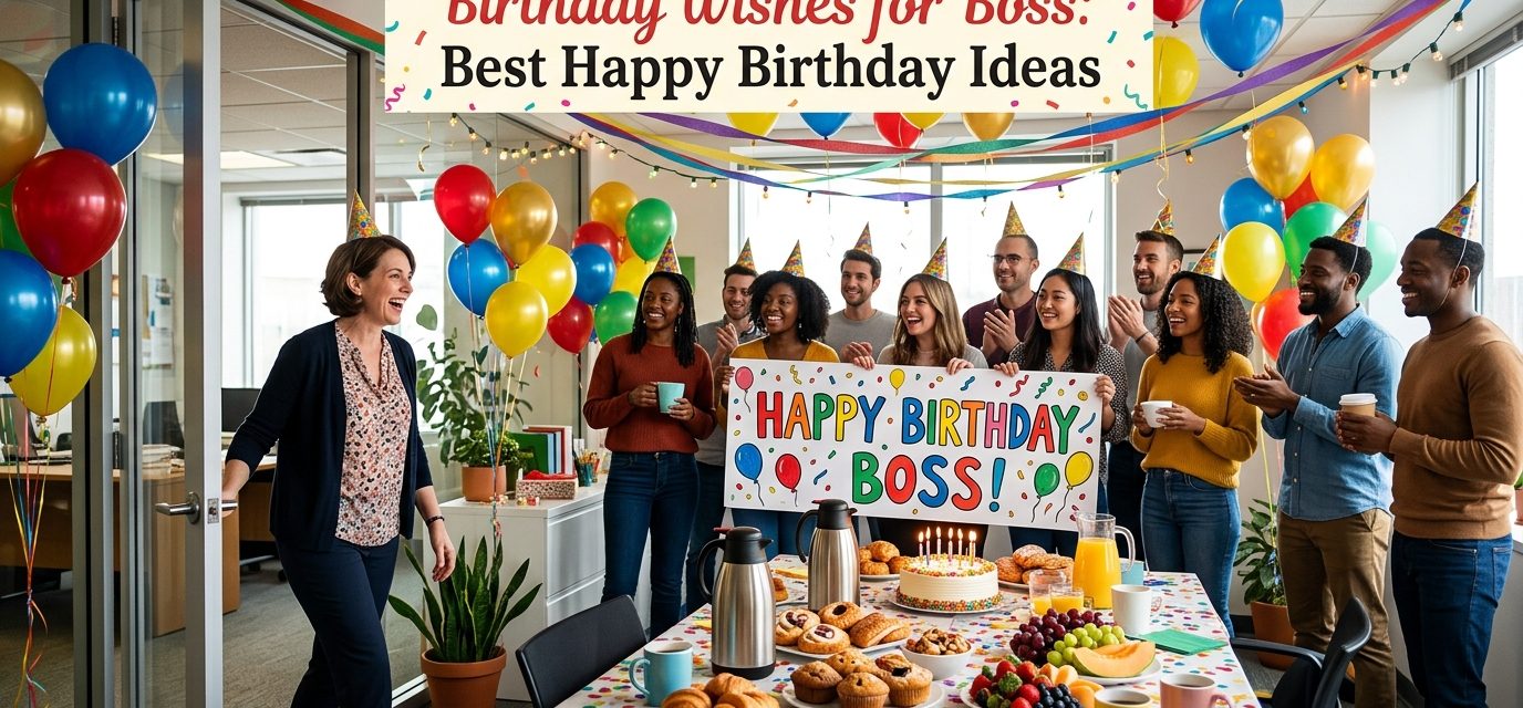 Birthday Wishes for Boss: Best Happy Birthday Ideas.