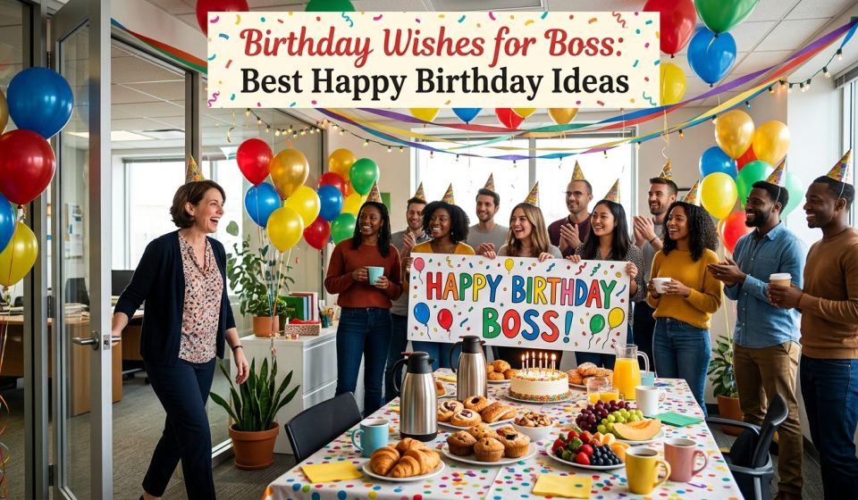 Birthday Wishes for Boss: Best Happy Birthday Ideas.