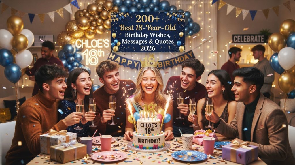 18 year old Birthday Wishes