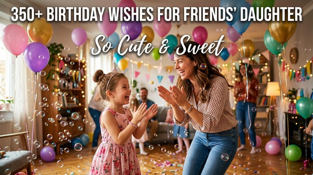  Birthday Wishes for Friend’s Daughter