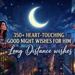 350+ Heart-Touching Good Night Wishes For Him Long Distance wishes