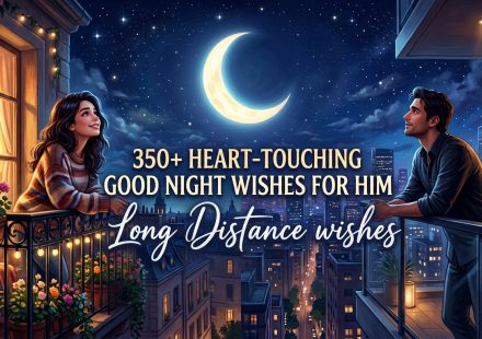 350+ Heart-Touching Good Night Wishes For Him Long Distance wishes