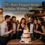 275+ Rare Elegant Belated Birthday Wishes, Blessings & Greetings