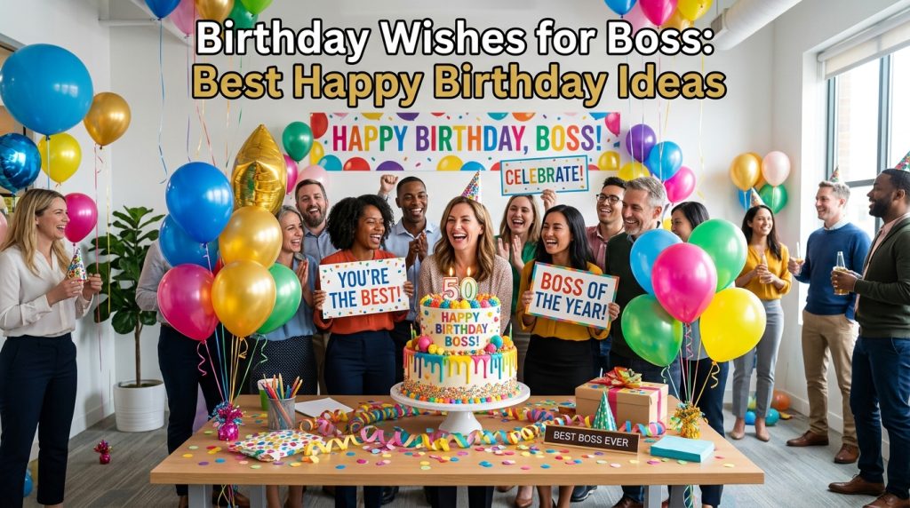 Birthday Wishes for Boss
