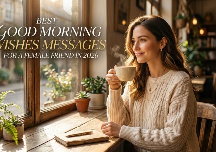 Best Good Morning Wishes Messages for a Female Friend in 2026.