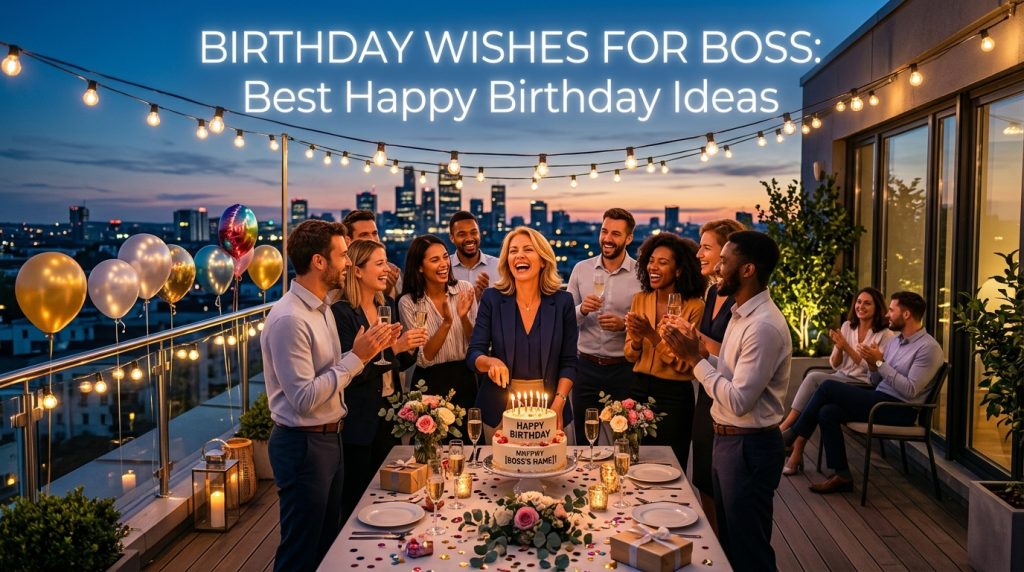 Birthday Wishes for Boss