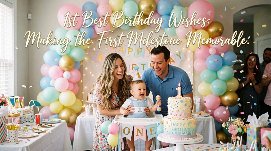 1st Birthday Wishes  