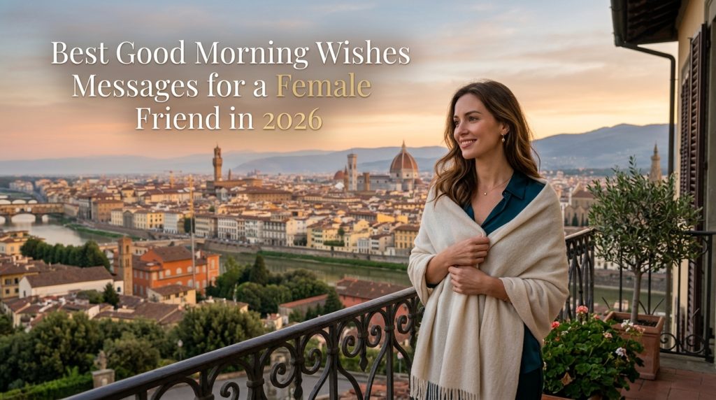 Good Morning Wishes for Female Friend