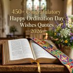 450+ Congratulatory Happy Ordination Day Wishes Quotes 2026