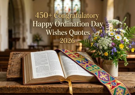 450+ Congratulatory Happy Ordination Day Wishes Quotes 2026