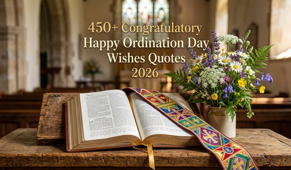 450+ Congratulatory Happy Ordination Day Wishes Quotes 2026