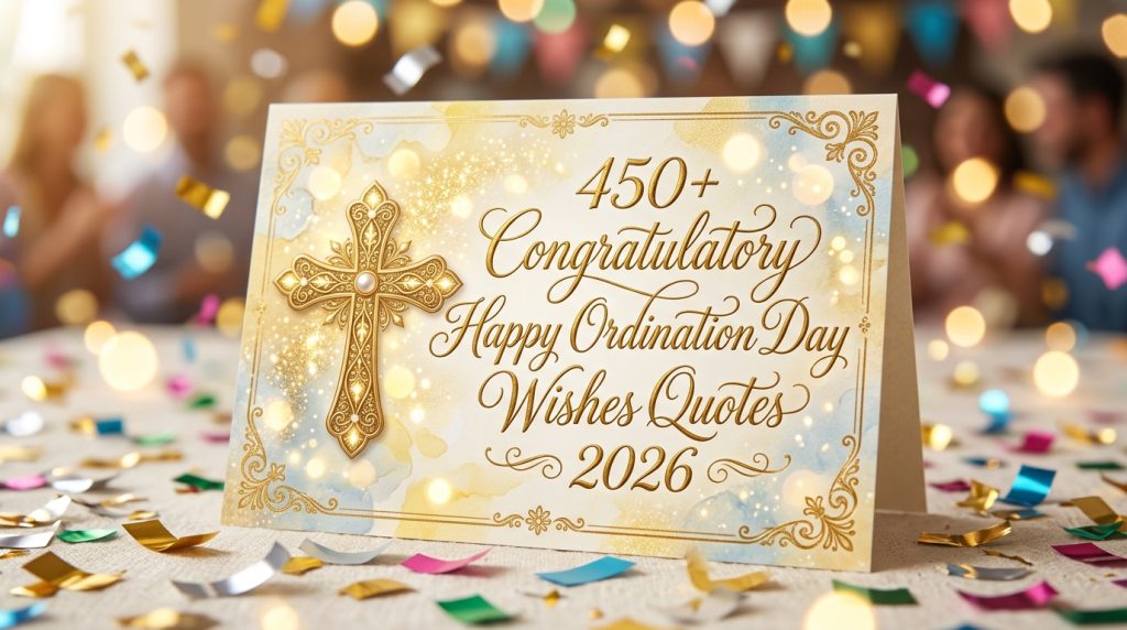  Ordination Day Wishes