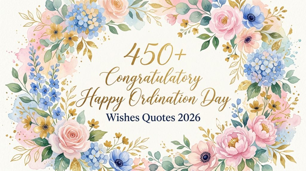 Ordination Day Wishes