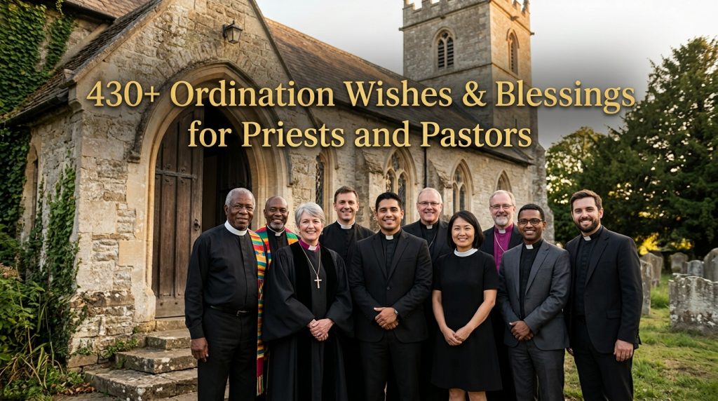 Ordination Wishes & Blessings
