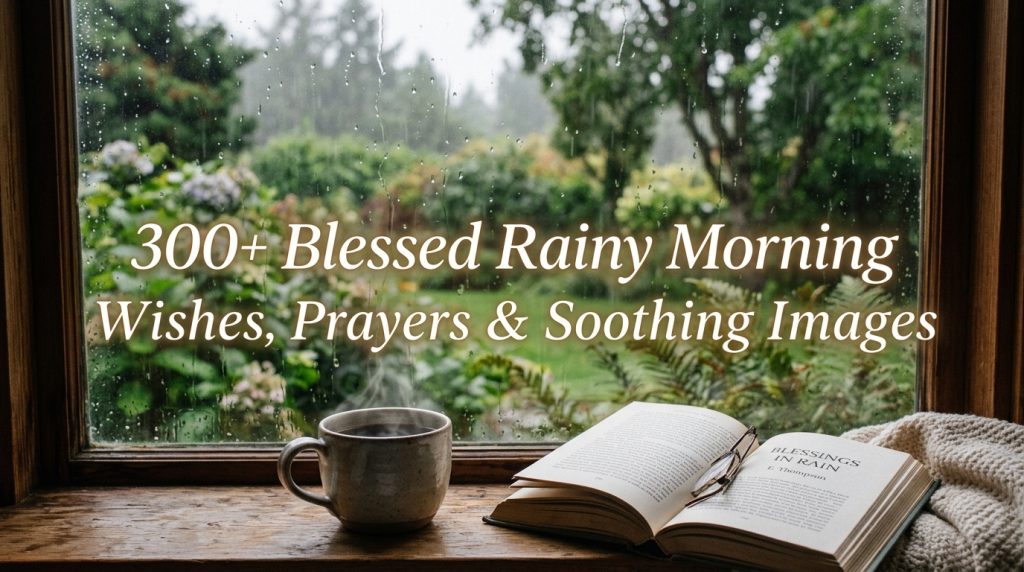 Blessed Rainy Morning Wishes