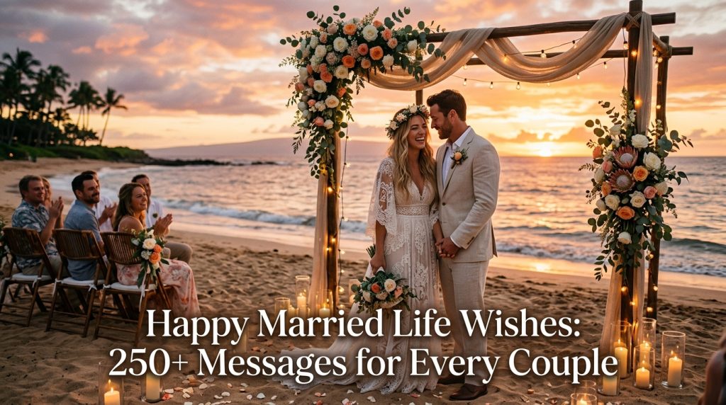 Happy Married Life Wishes