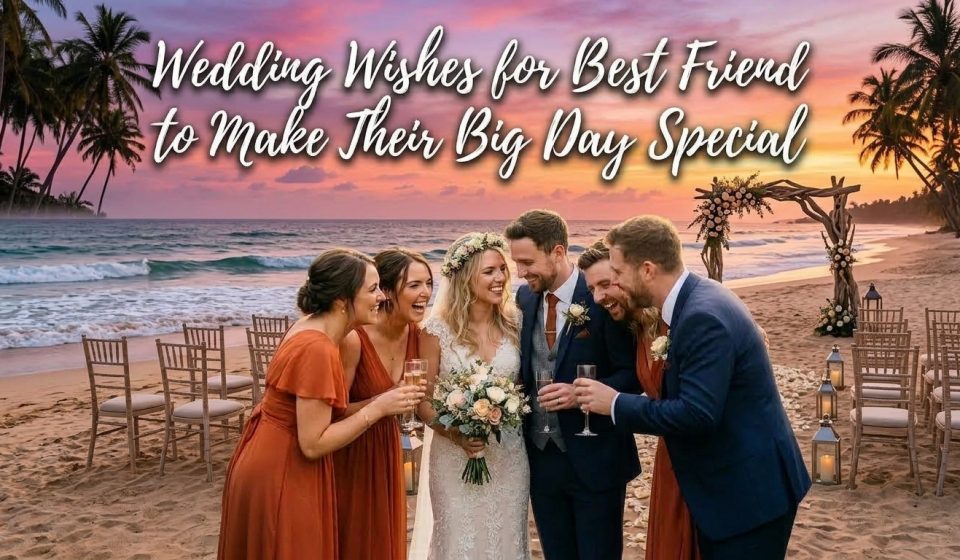 Wedding Wishes for Best Friend to Make Their Big Day Special