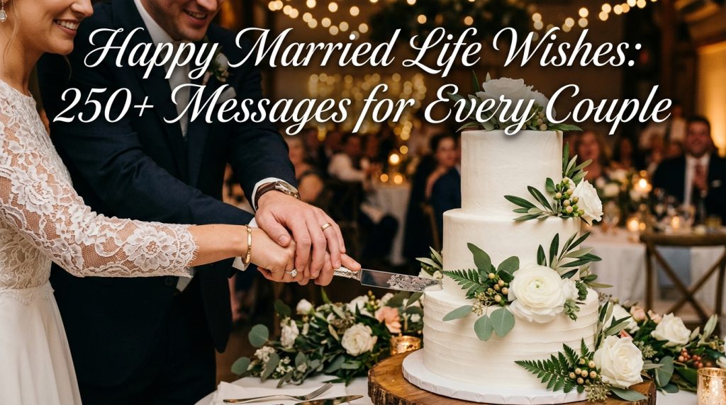 Happy Married Life Wishes