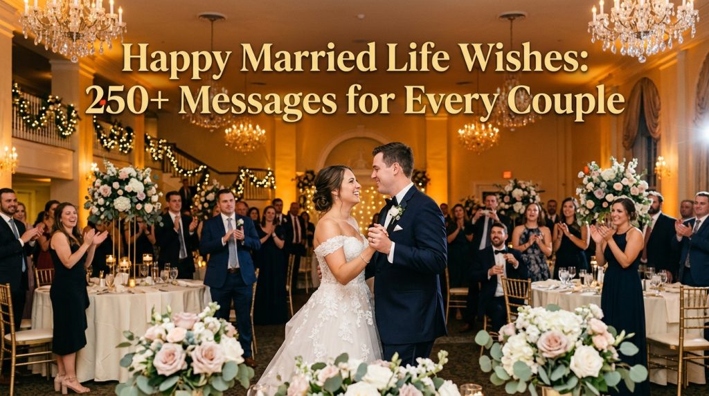 Happy Married Life Wishes