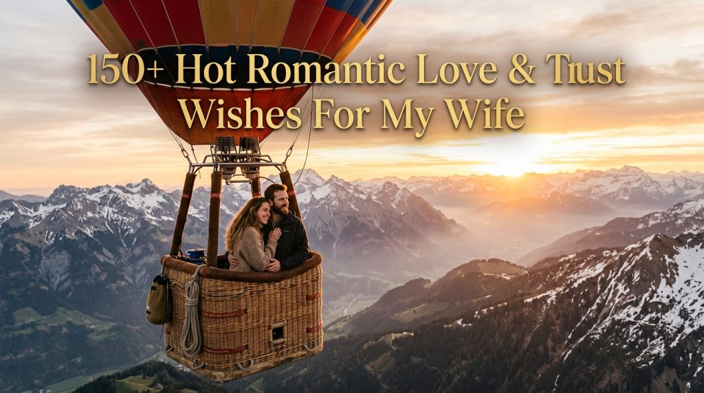 Hot Romantic Love & Trust Wishes for My Wife