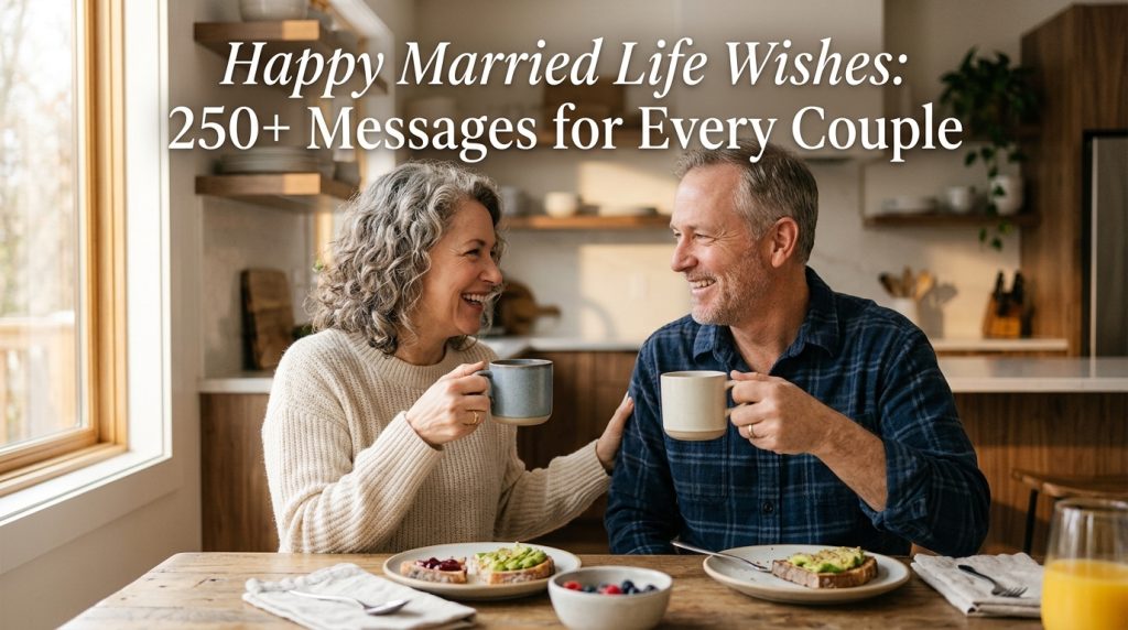 Happy Married Life Wishes