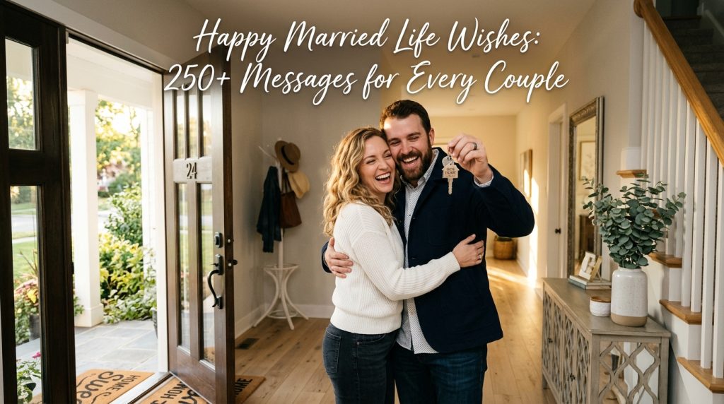 Happy Married Life Wishes