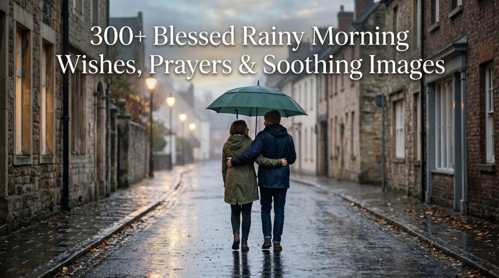Blessed Rainy Morning Wishes