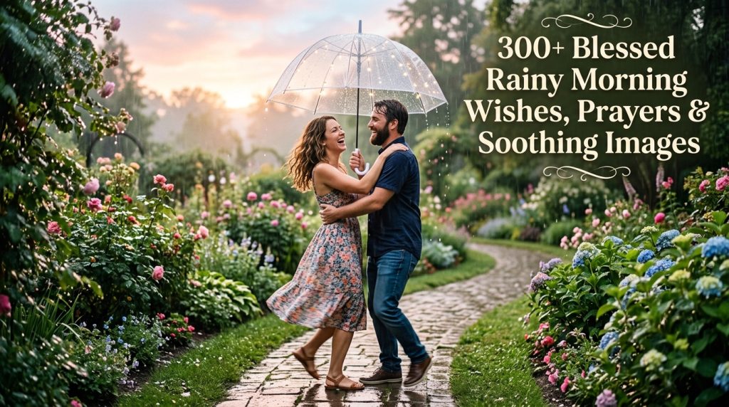 Blessed Rainy Morning Wishes