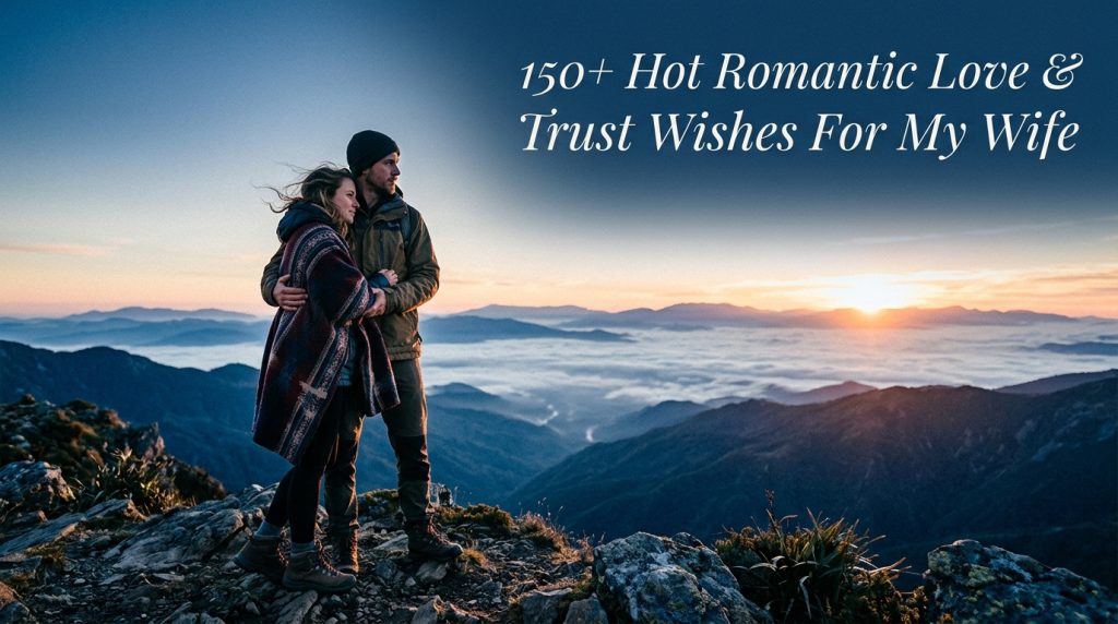 Hot Romantic Love & Trust Wishes for My Wife