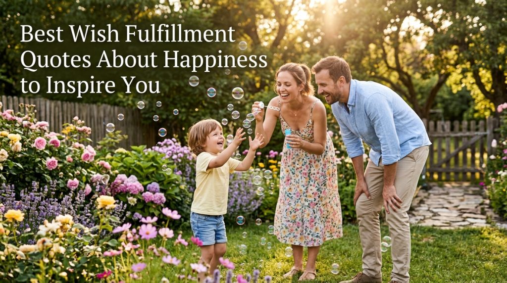Best Wish Fulfillment Quotes