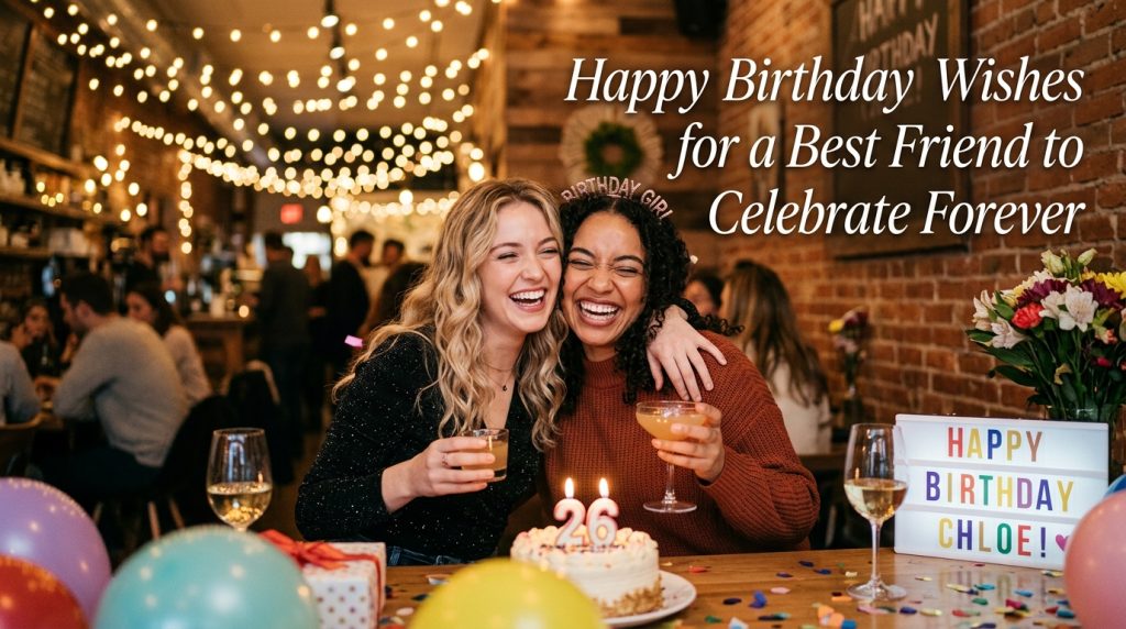 Happy Birthday Wishes for a Best Friend