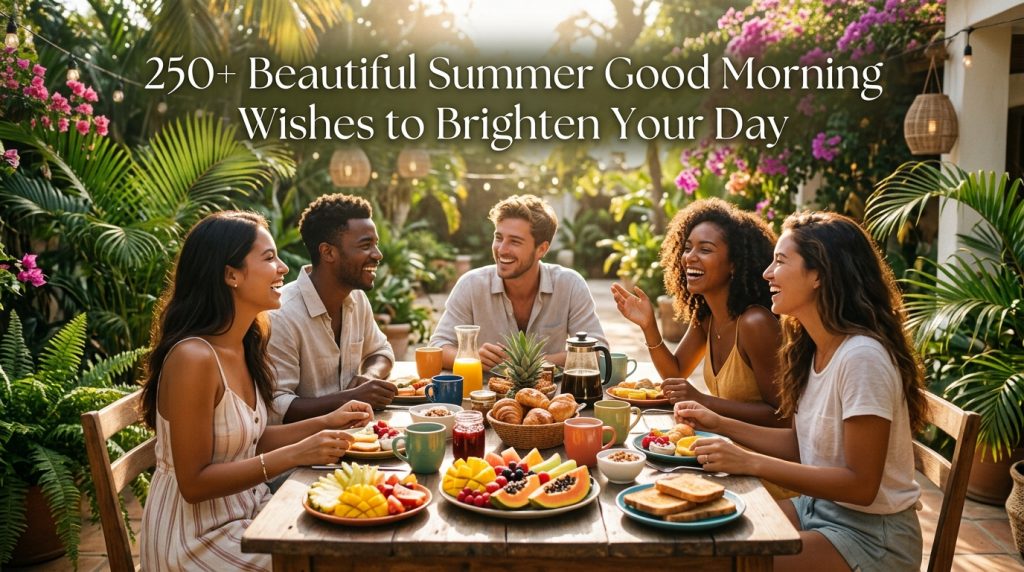 Summer Good Morning Wishes