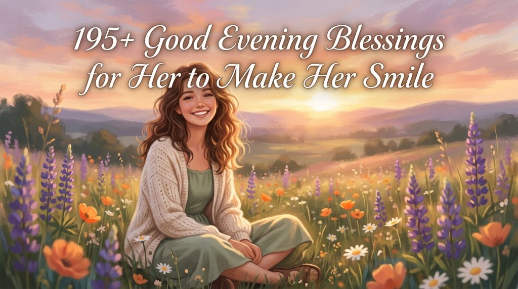 Good Evening Blessings for Her