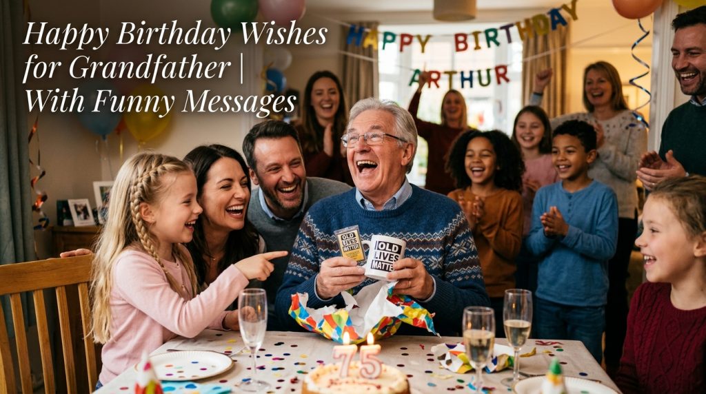 Happy Birthday Wishes for Grandfather