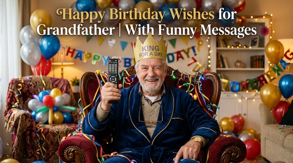 Happy Birthday Wishes for Grandfather
