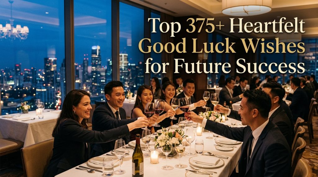 Good Luck Wishes for Future Success