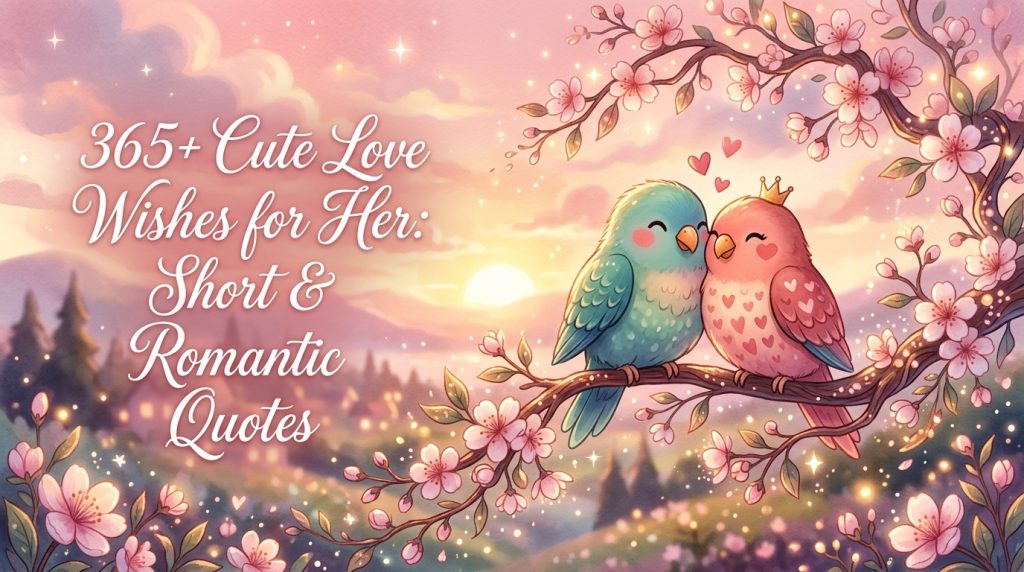 Cute Love Wishes for Her