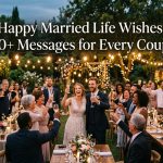 Happy Married Life Wishes: 250+ Messages for Every Couple