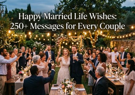 Happy Married Life Wishes: 250+ Messages for Every Couple