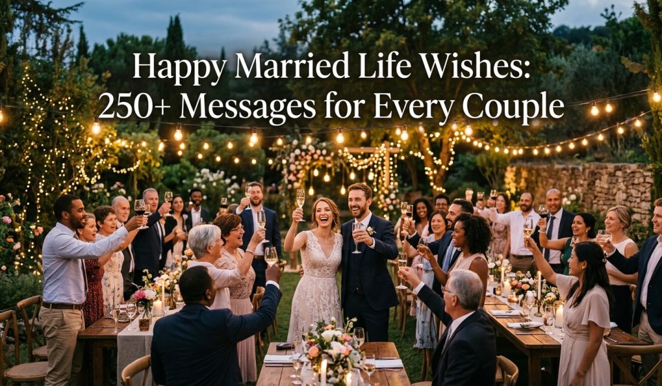 Happy Married Life Wishes: 250+ Messages for Every Couple
