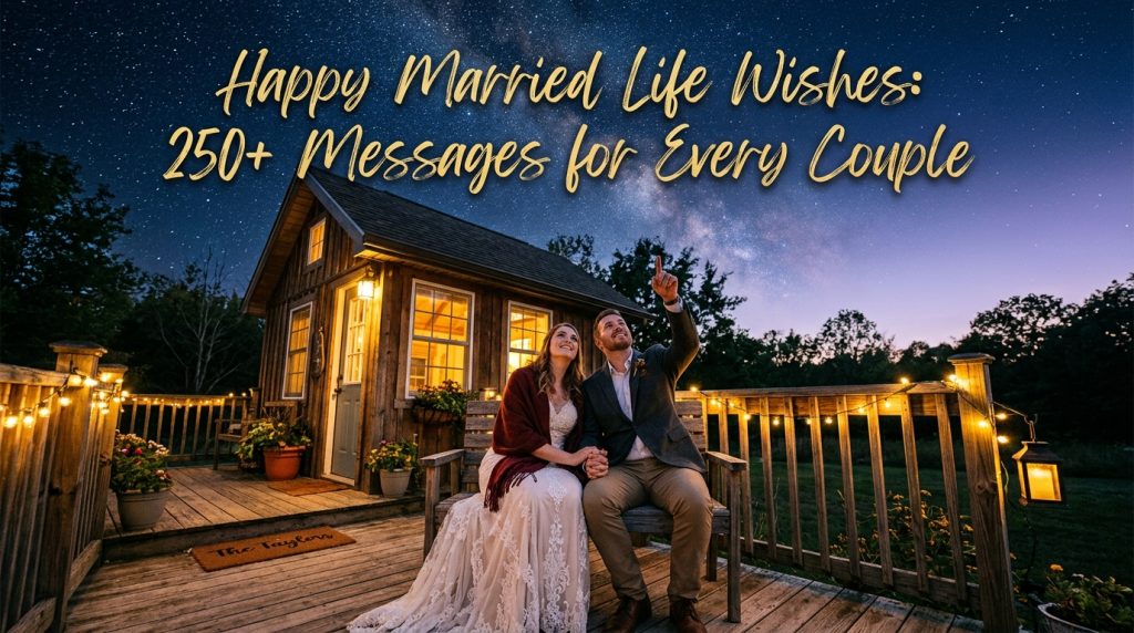 Happy Married Life Wishes