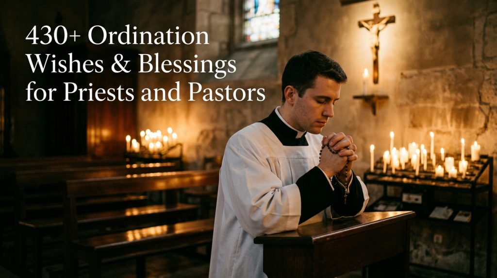 Ordination Wishes & Blessings