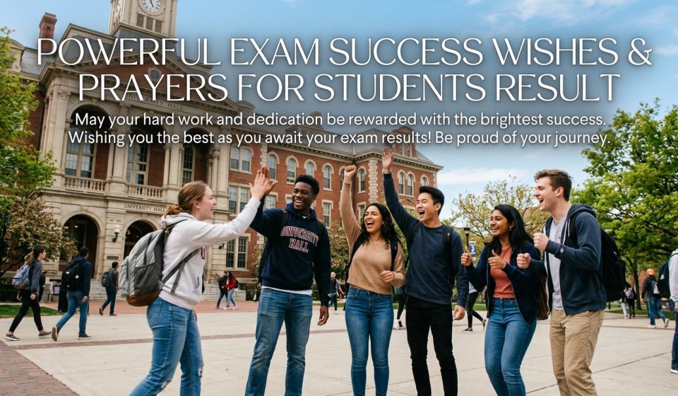 Powerful Exam Success Wishes And Prayers for Students Result