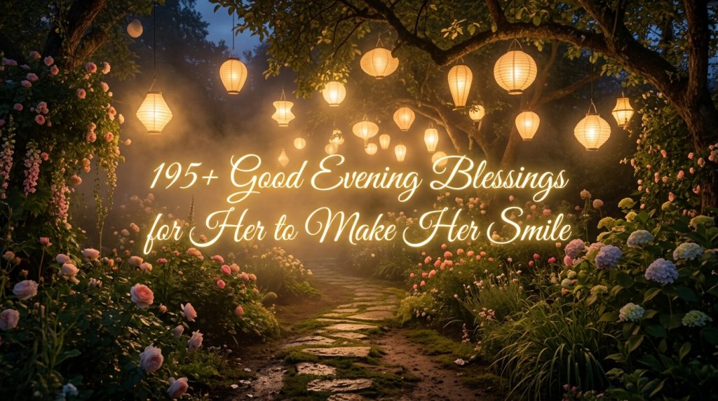 Good Evening Blessings for Her