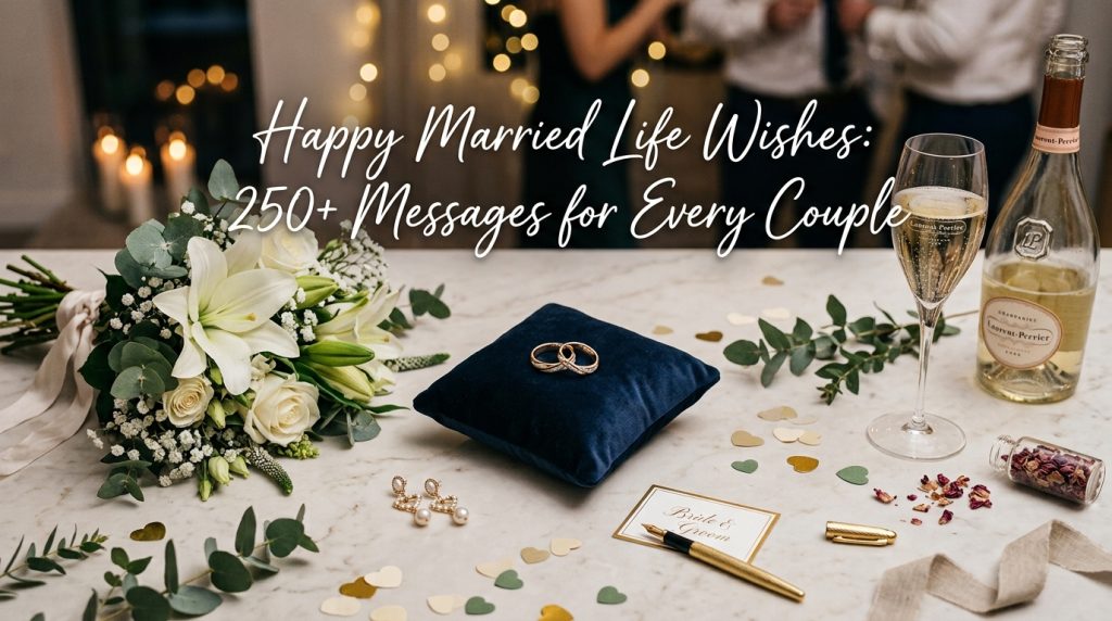 Happy Married Life Wishes