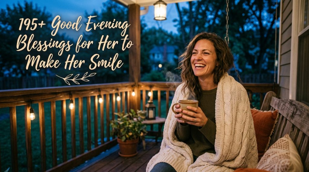 Good Evening Blessings for Her